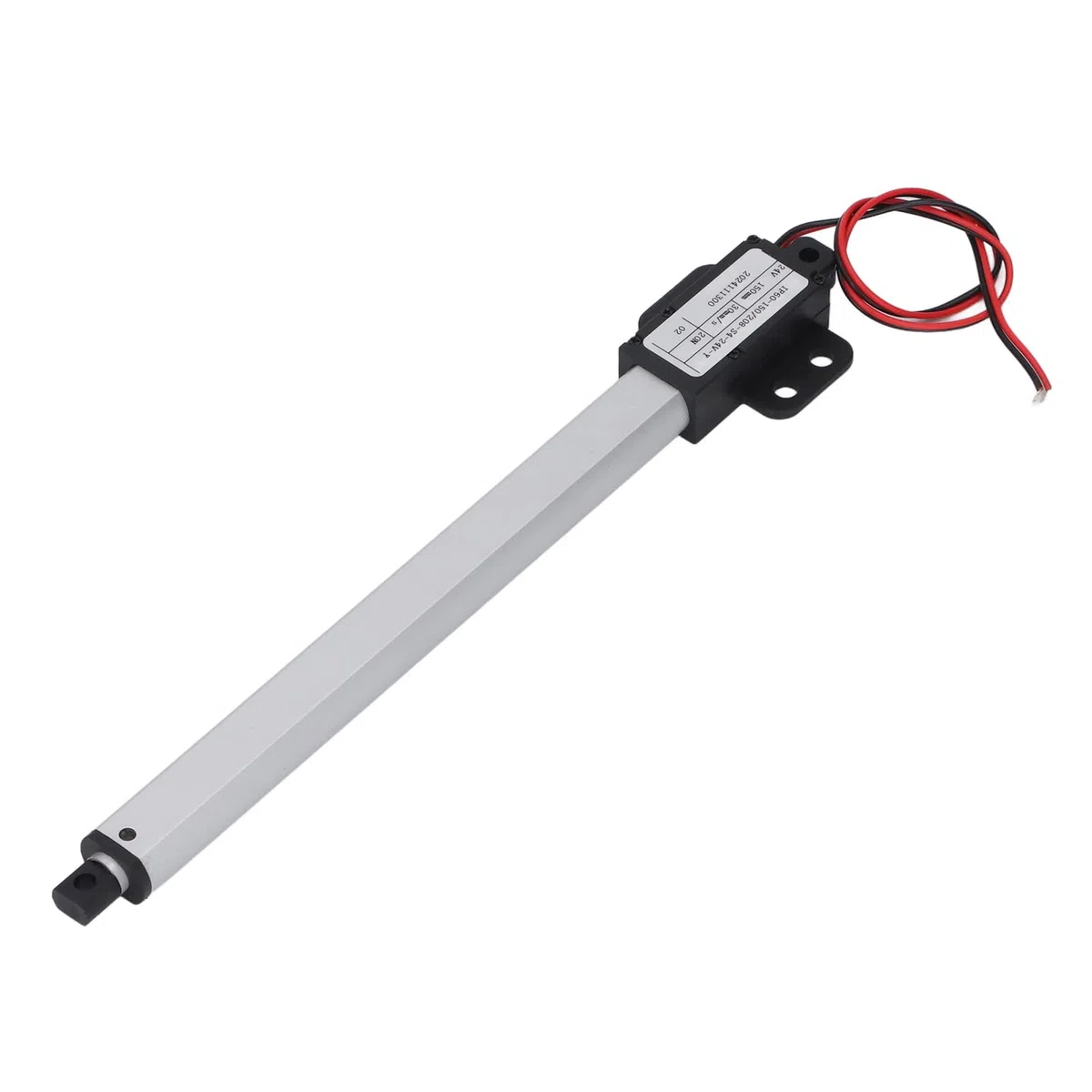 Jeffergarden Elektrischer Linearantrieb 24V Mit 150 Mm Hub, Robuste Aluminium-Schubstange Mit Automatischen Endschaltern Für Robotik, Heimautomation Und DIY Projekte