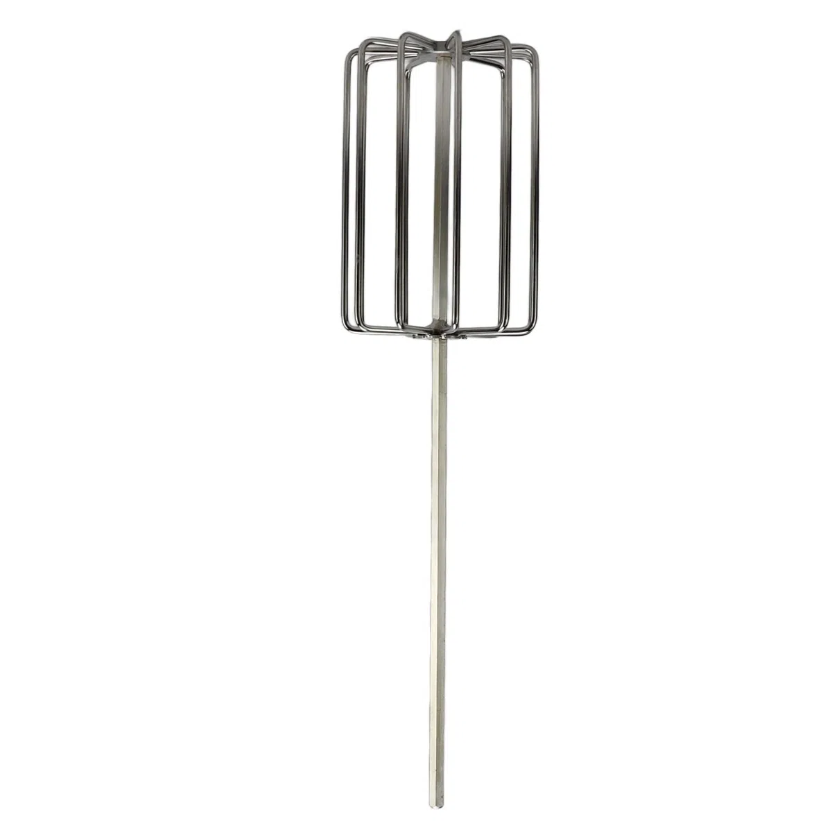 Groundbait Mixer Edelstahl mit 11 Klingen für gleichmäßiges Angelfutter – robustes Rührwerkzeug für Teich und Outdoor