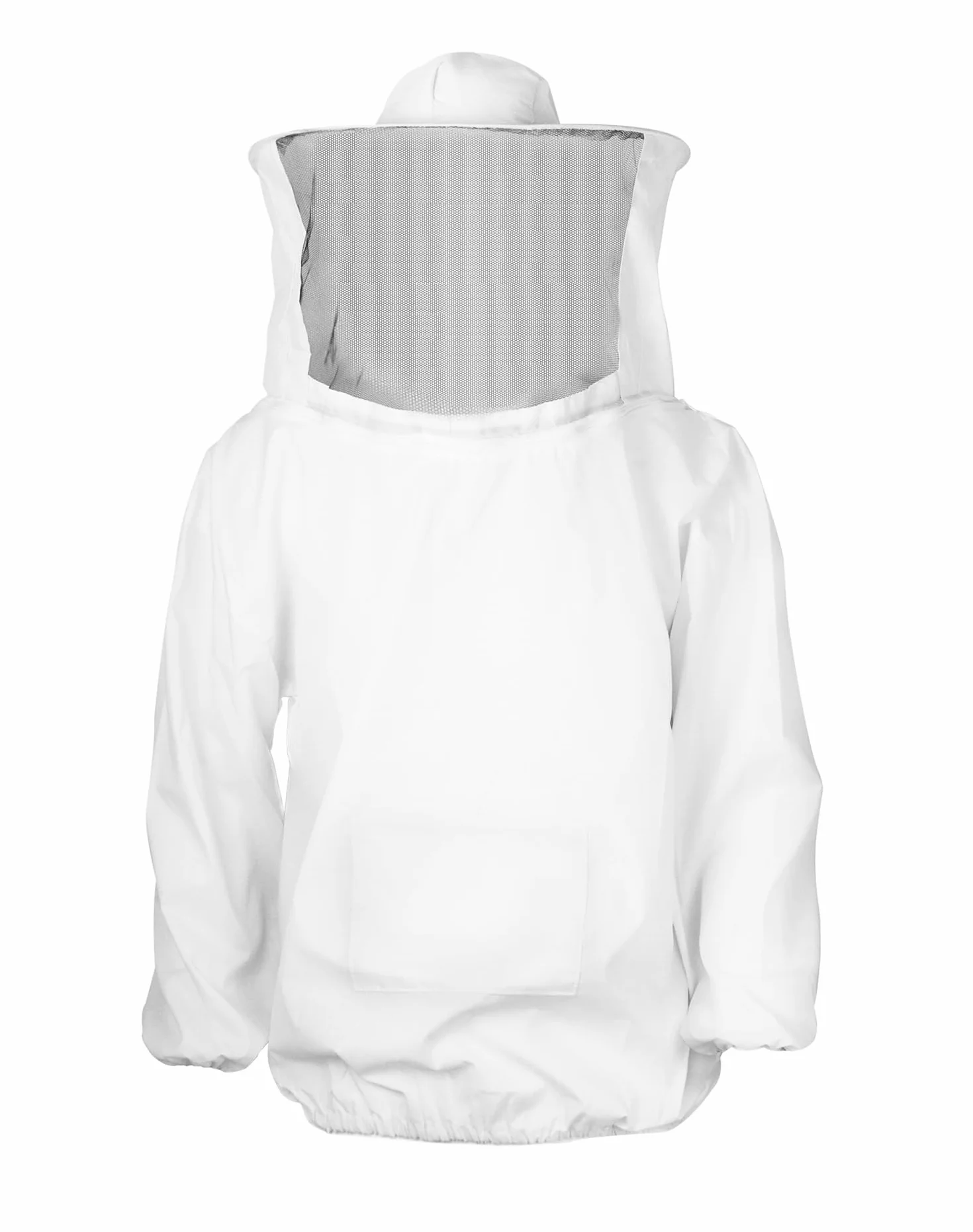 QWORK Imkeranzug mit langen Handschuhen, Imkerjacke mit Schleier, für Professionelle Bienenbisse Verhindern, XL