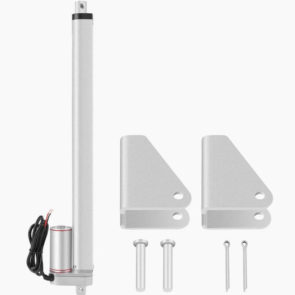 350mm Linearantrieb, DC 24V 750N Linearer elektrischer Hub Linearantrieb Motor für Auto Auto RV Elektrischer Türöffner Fahrzeuge Schiffe TV Hebetische