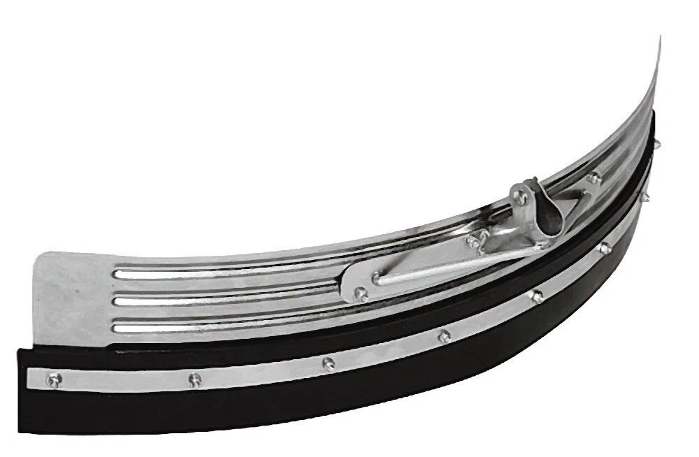 Kerbl Schlammschieber Schmutz Wasser-Schieber halbrund verzinkt 58 cm K-29232 Neu