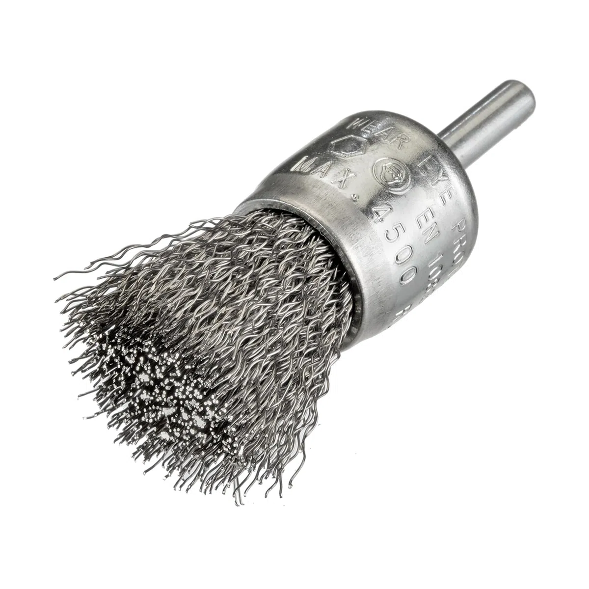 Osborn Pinselbürste D30, Schaft 6 mm, gewellter Stahldraht 0,30 mm T35 Do-It-Yourself / max. RPM 4.500