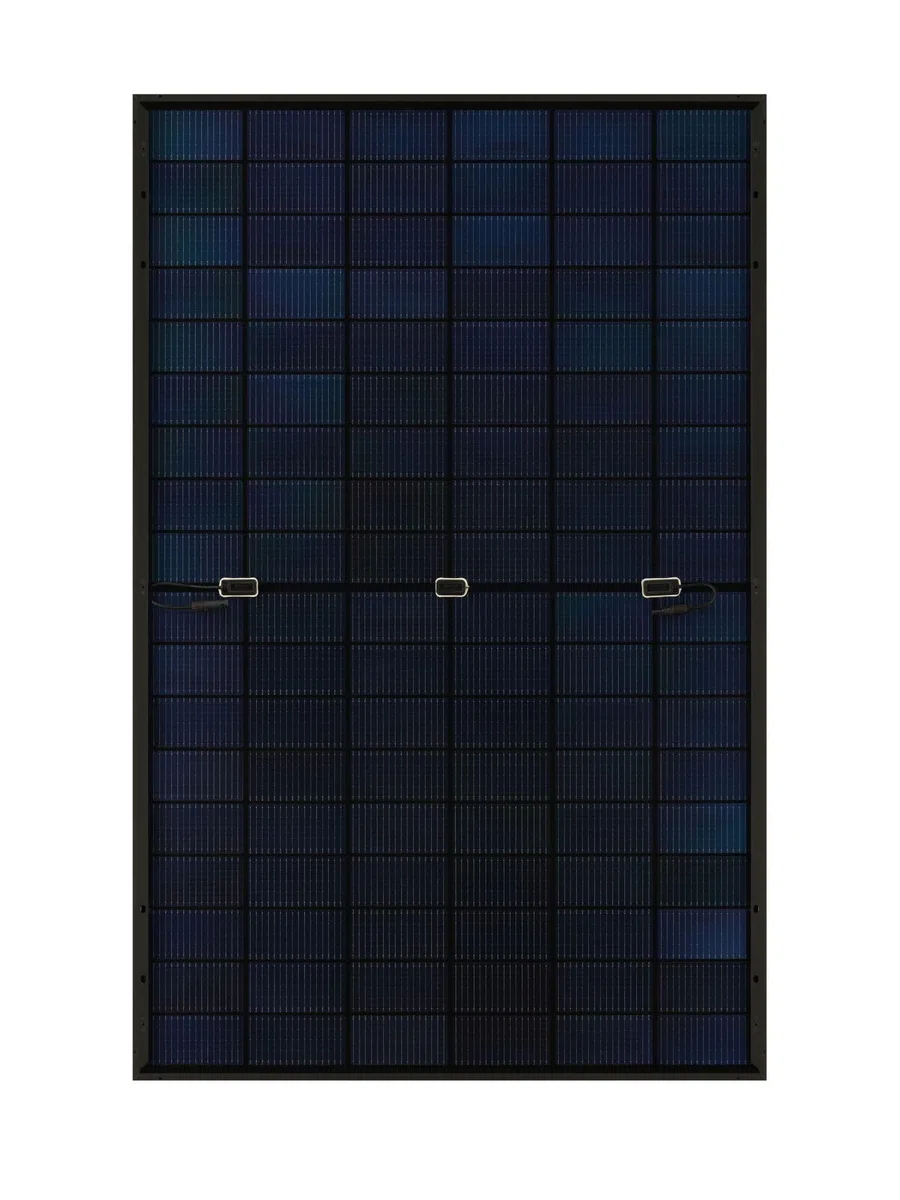 JA Solar 500W N-Typ Bifazial Glas-Glas Solarmodul full black Solar panel 22,6% Effizienz 36 pcs