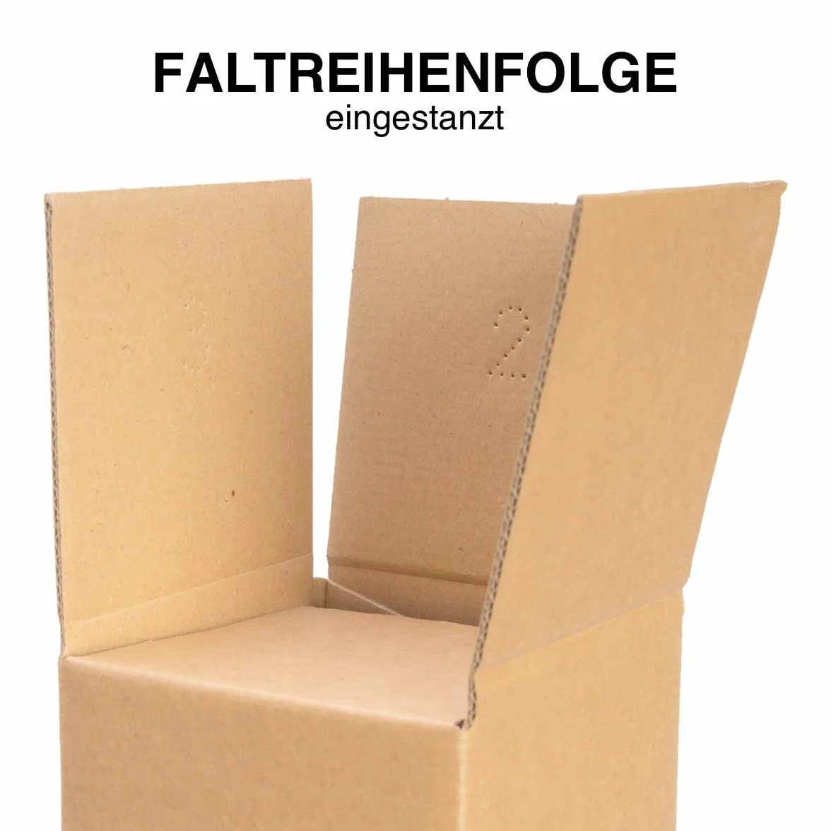 verpacking Versandhülse 755 x 105 x 105 mm Braun [Ausführung und Stückzahl wählbar] Faltkarton 100 Stück