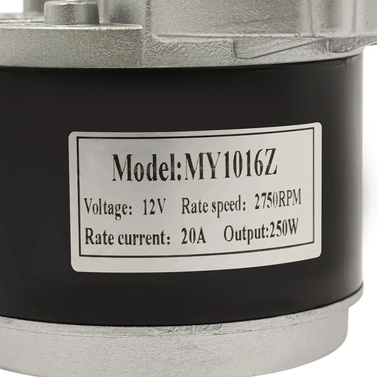 12V 250W DC-Bürsten Getriebemotor, Untersetzungs Elektromotor mit großem Drehmoment, 2750RPM für E‑Bike Elektrofahrrad Roller Pocket Bike Modifikation