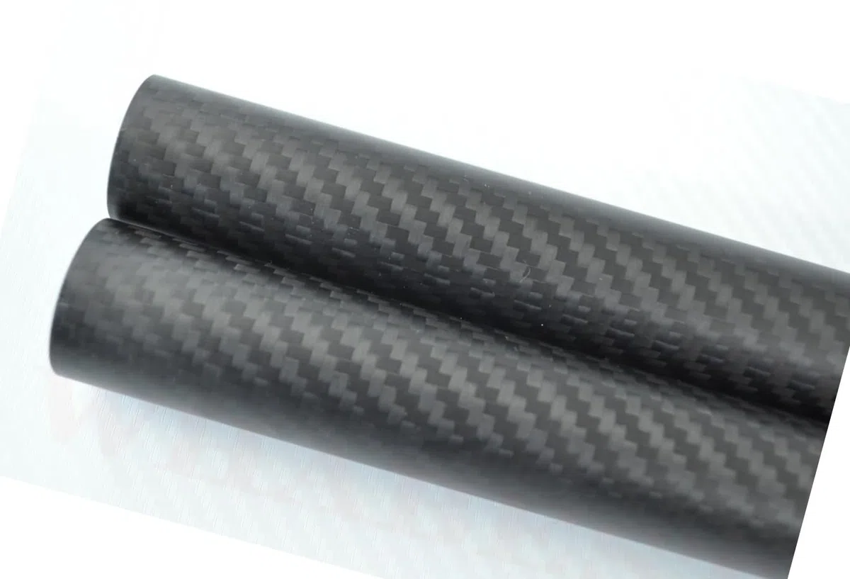 3K Kohlefaserrohr, Außendurchmesser 20 21 23 24 25 26 27 28 29 30 MM x 500 mm, Flügelrohr Multi-Copter ARM DIY(21 * 25 * 500mm Matte Twill)