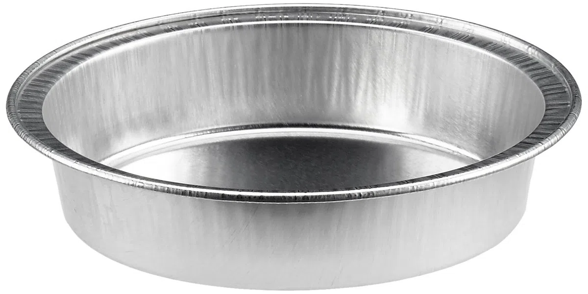 neoLab Aluminium Schale mit Verstärktem Rand, Silber, 28ml Kapazität, 64mm x 13mm, 100 Stück