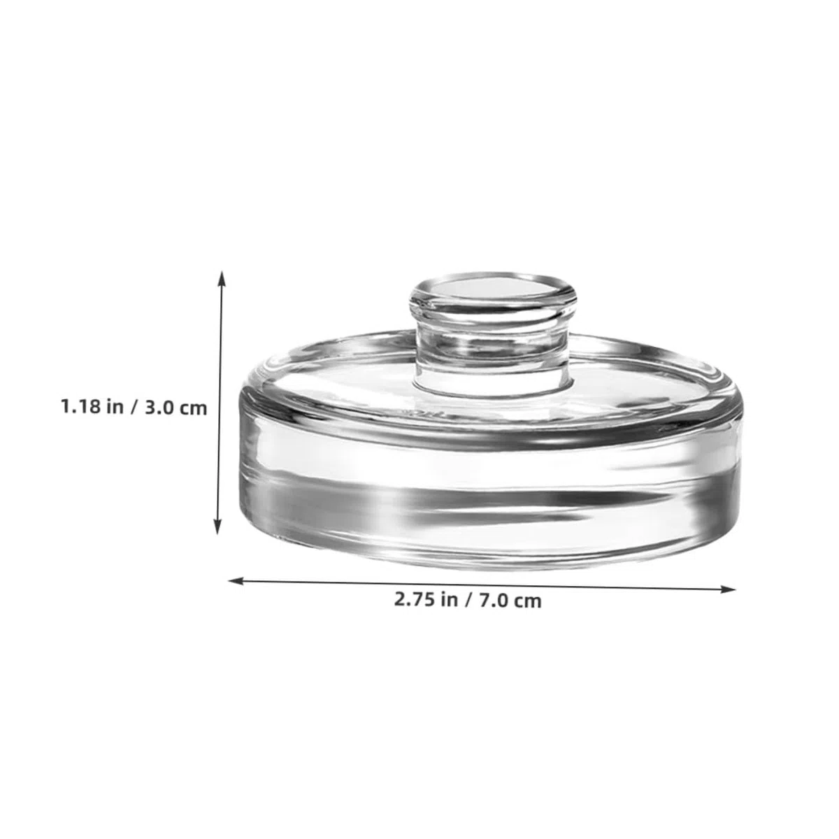 Cabilock 5 Gärgewichte aus Natron Glas für Weithals Einmachgläser Einlegegewichte zum Fermentieren von Sauerkraut Kimchi und Gurken Spülmaschinengeeignet Langlebig