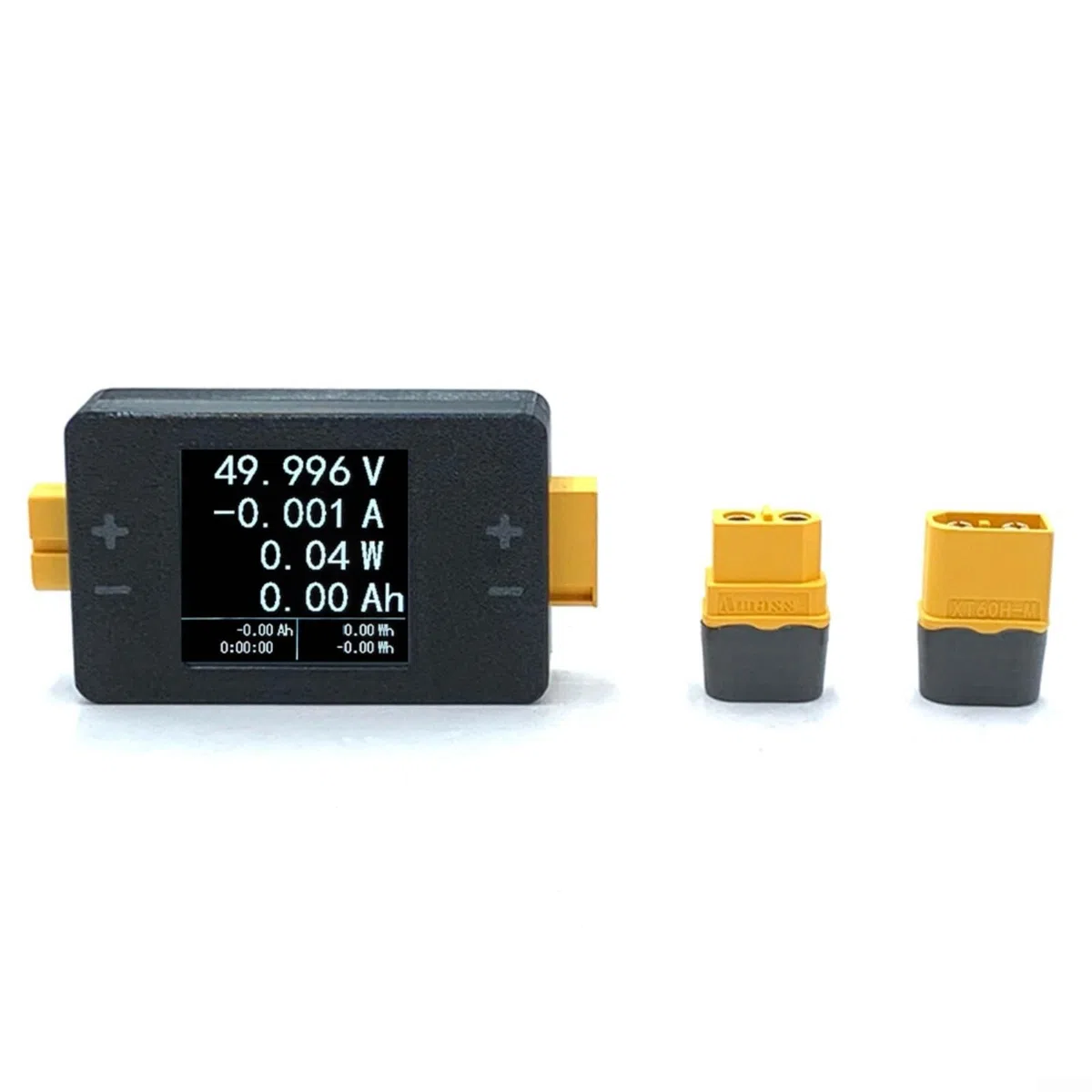 Spannungsmessgerät 8-150V 25A/50A Leistungsmesser Für RC LIPO Akku Kapazität Tester XT60/XT90 Schnittstelle LCD Display Echtzeit-Überwachung Bidirektionale Messung(A)