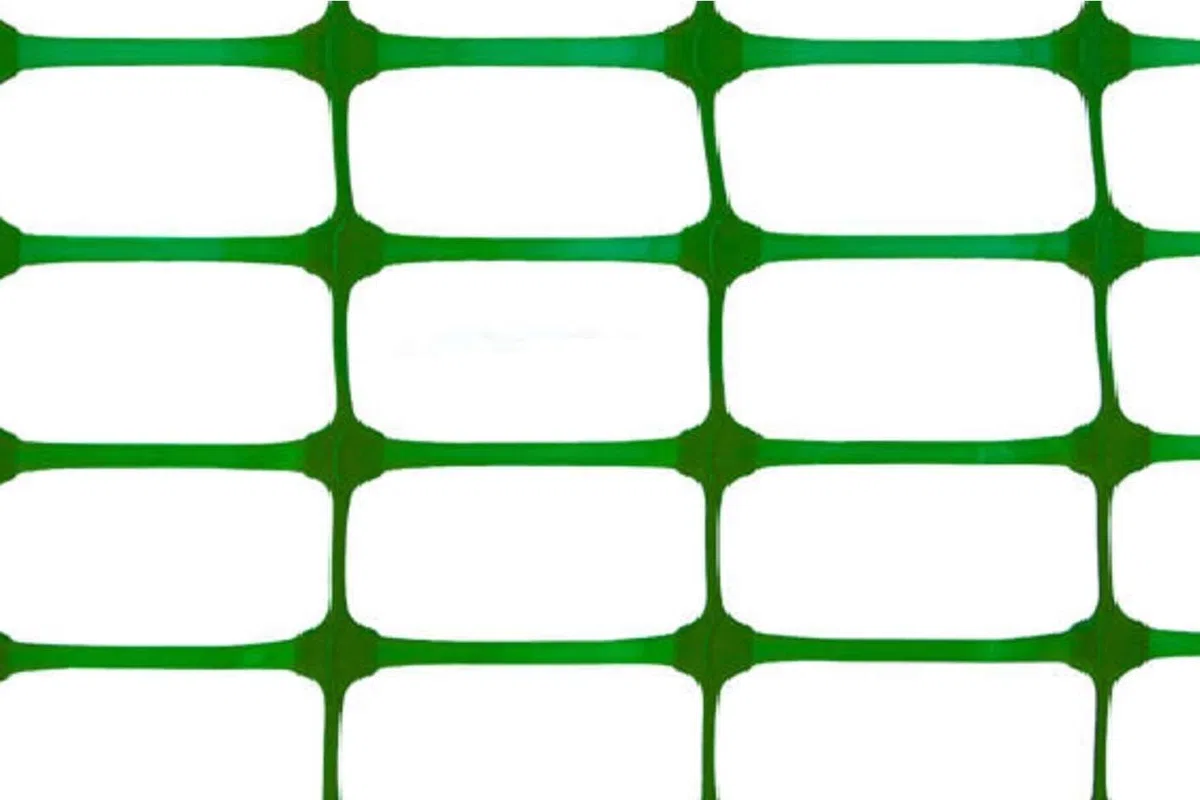 1 Rolle mit 1 m x 30 m Absperrzaun Kunststoff GRÜN, Bauzaun Sicherheitszaun Zaun Netz Gitter (1 Rolle 30 m, Grün)