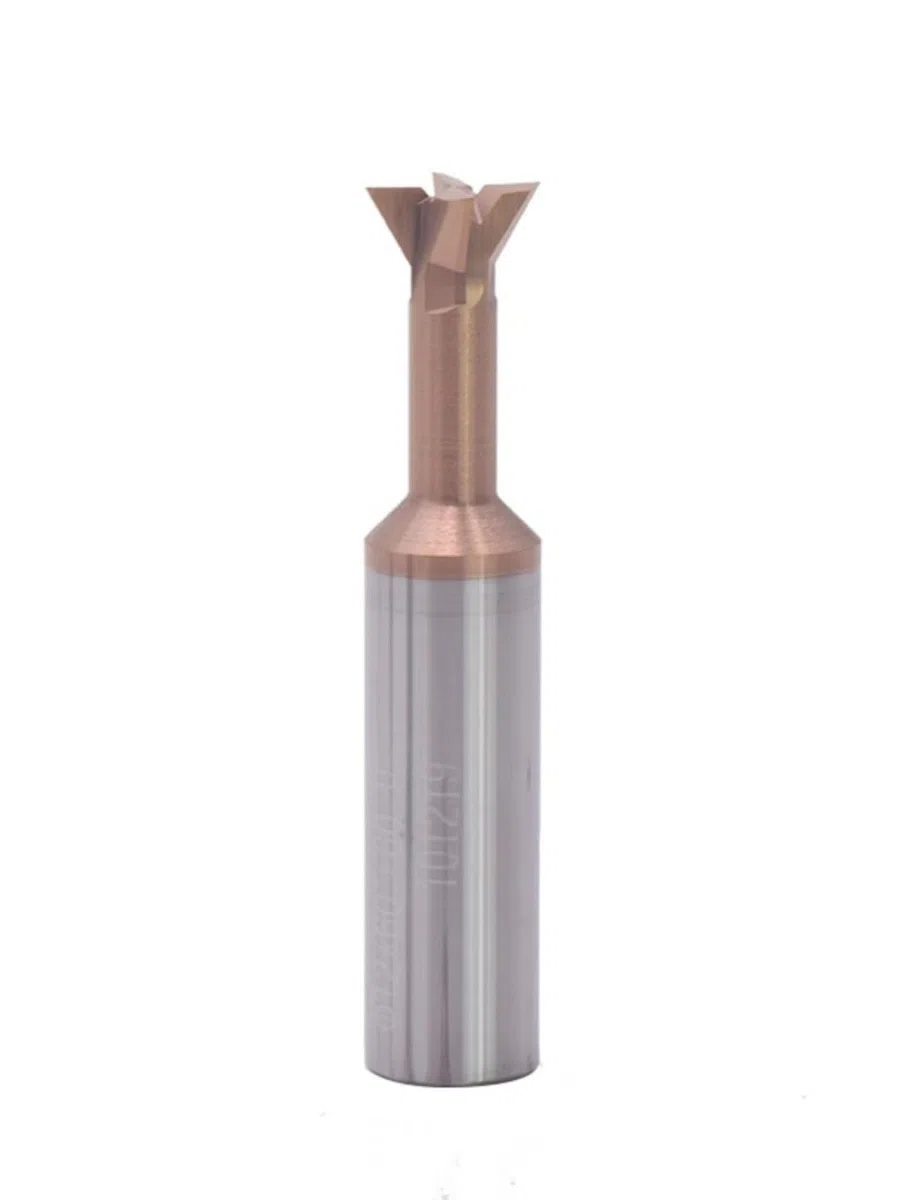 Hartmetall-Schwalbenschwanzfräser, 45, 60, 75 Grad, CNC-Werkzeug, 3–20 mm, Wolframstahl-Bearbeitungswerkzeug, Schlitzfräser, Schneidwerkzeug, Metallbearbeitungs-Schaftfräser(75 degree,COATED-3MM)