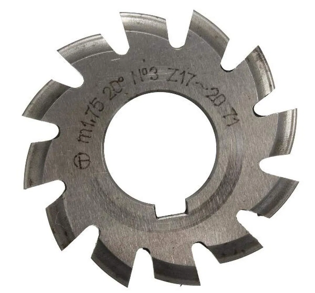 1PCS Modul 1.75 PA20 HSS # 1-8 Involute Zahnradfräser Innenbohrung 22mm (#4)