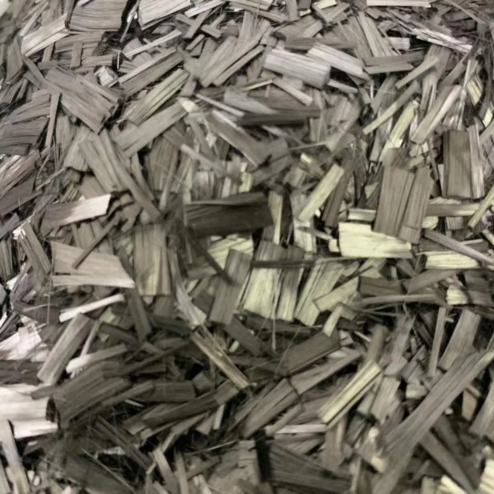Gehackte Kohlefaser hochfeste Faser für Auto-Modifikation usw. (15 mm/500 g)