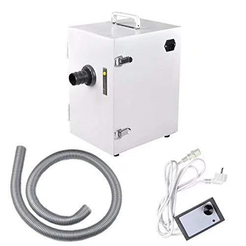 BONEW Oral JT-26 JT-26 tragbarer digitaler Staubsammler, 370 W, für Labor, Dental, einreihig, digital, Vakuumsauger JT-26