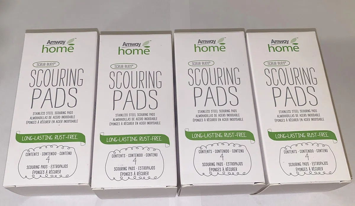 Amway Home Scrub Buds Scheuerschwämme, 4 Stück