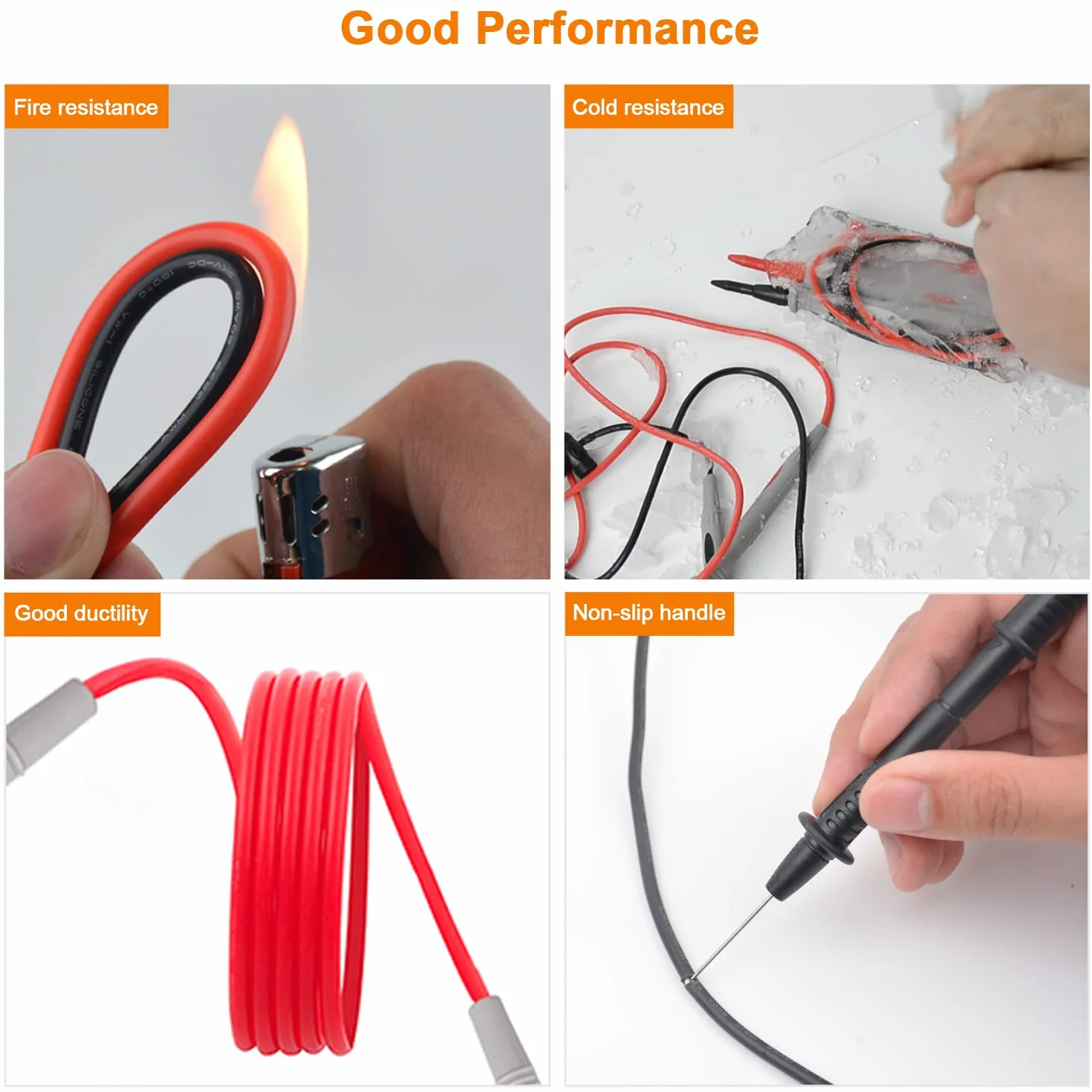 Messleitungen für Multimeter Test Kabel Set MESTEK 21 Stück Bananenstecker Prüfsonden Krokodilklemmen Mini-Haken Testsonde Verlängerungskabeln Spezialitäten Zubehör Kit