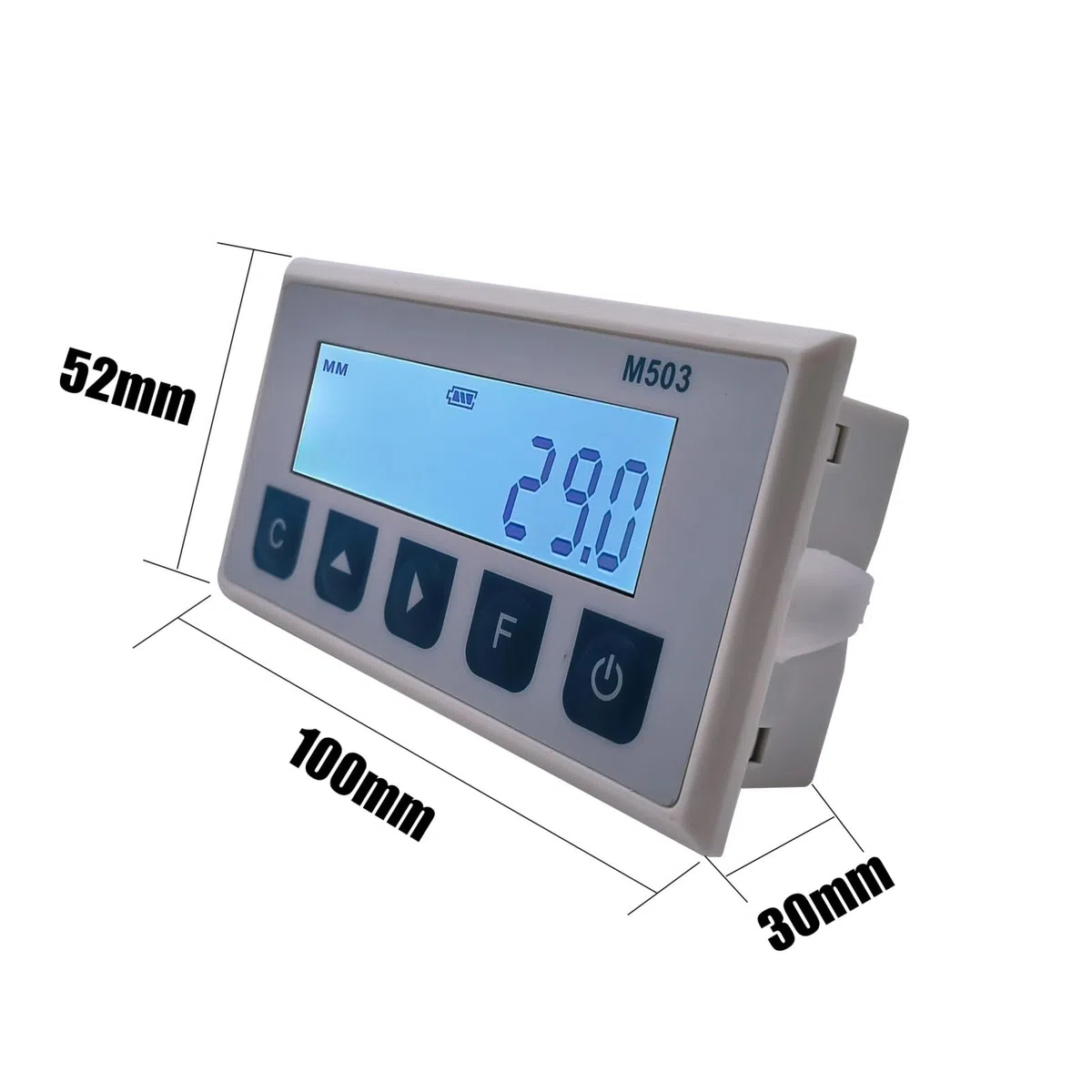 Magnetische Skala DRO Display Integrierte Embedded Magnet Messsystem Magnetband mit Fleck Gürtel Profil Holzbearbeitung,Digitales DRO(M503 Display Sensor)
