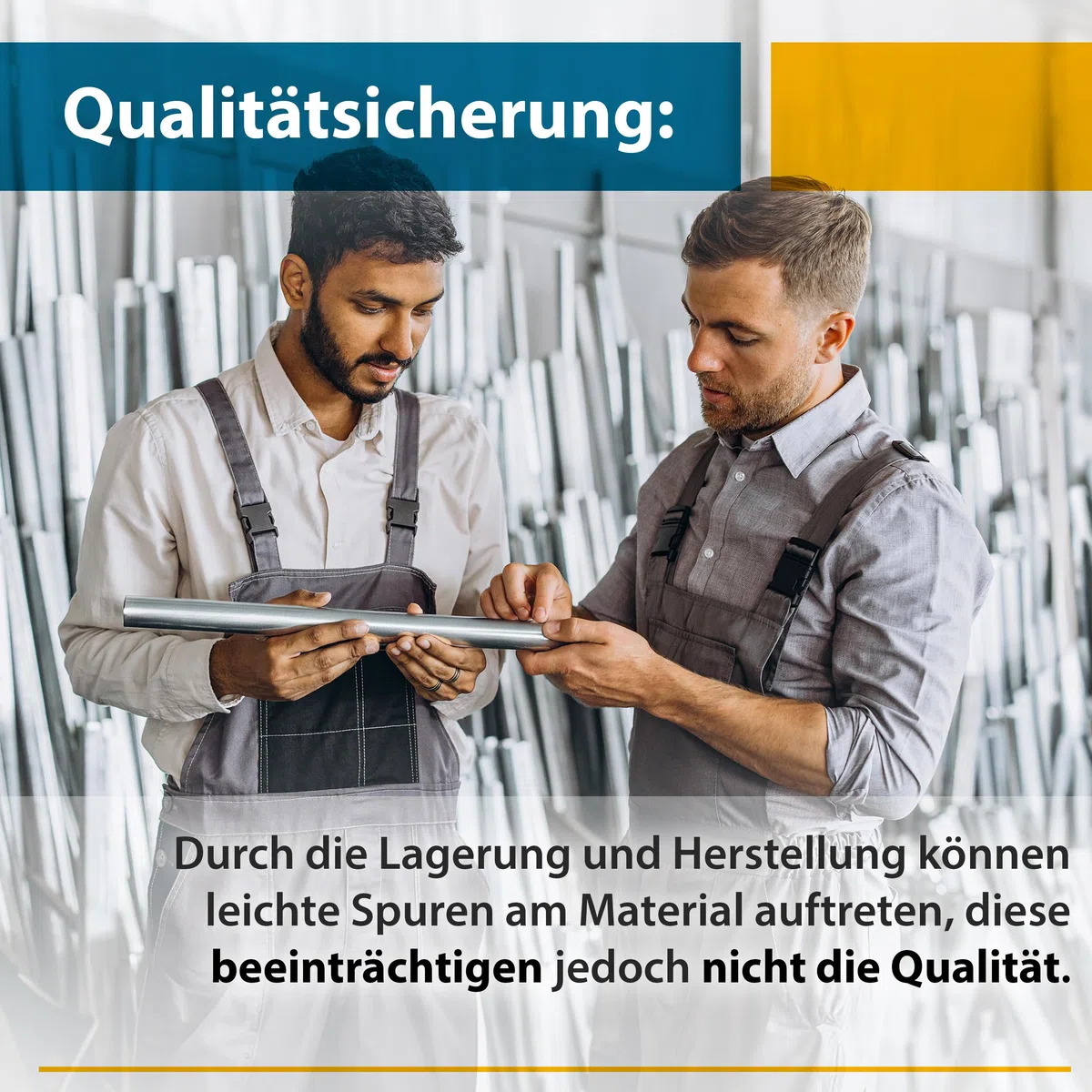 Stahl-Shop24 - Stahl Rundrohr verzinkt Hohlprofil geschweißtes Metall Stahlzinkrohr für Stahlbau, Rohr zum Heimwerken an Treppengeländern, Länge:2000 mm, Abmessung: Ø 48.3x3.2 mm
