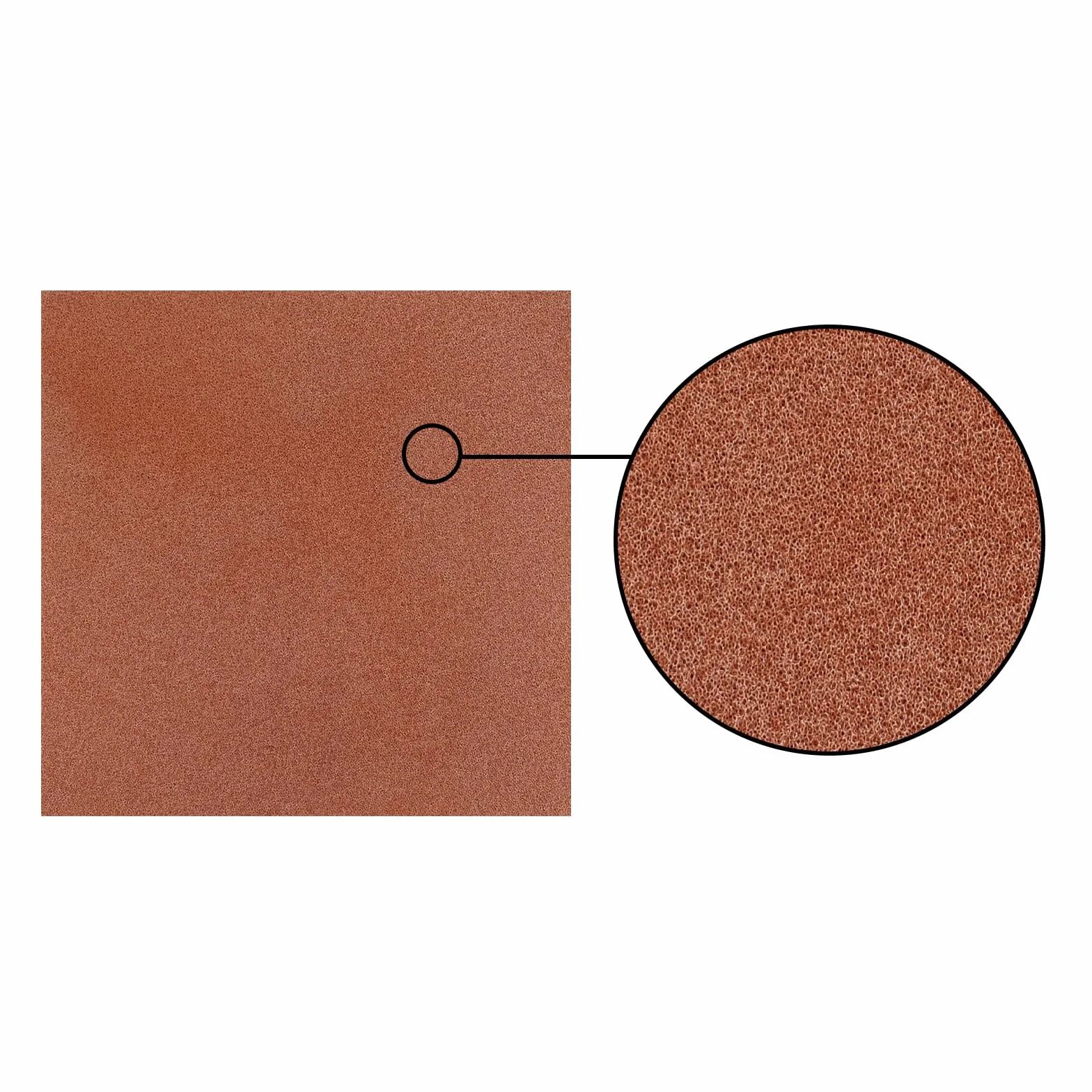 stonylab Kupferschaum, 100x100x1 mm, GDMS-getestet, Poröses Material für elektrochemische Anwendungen, 1 Packung