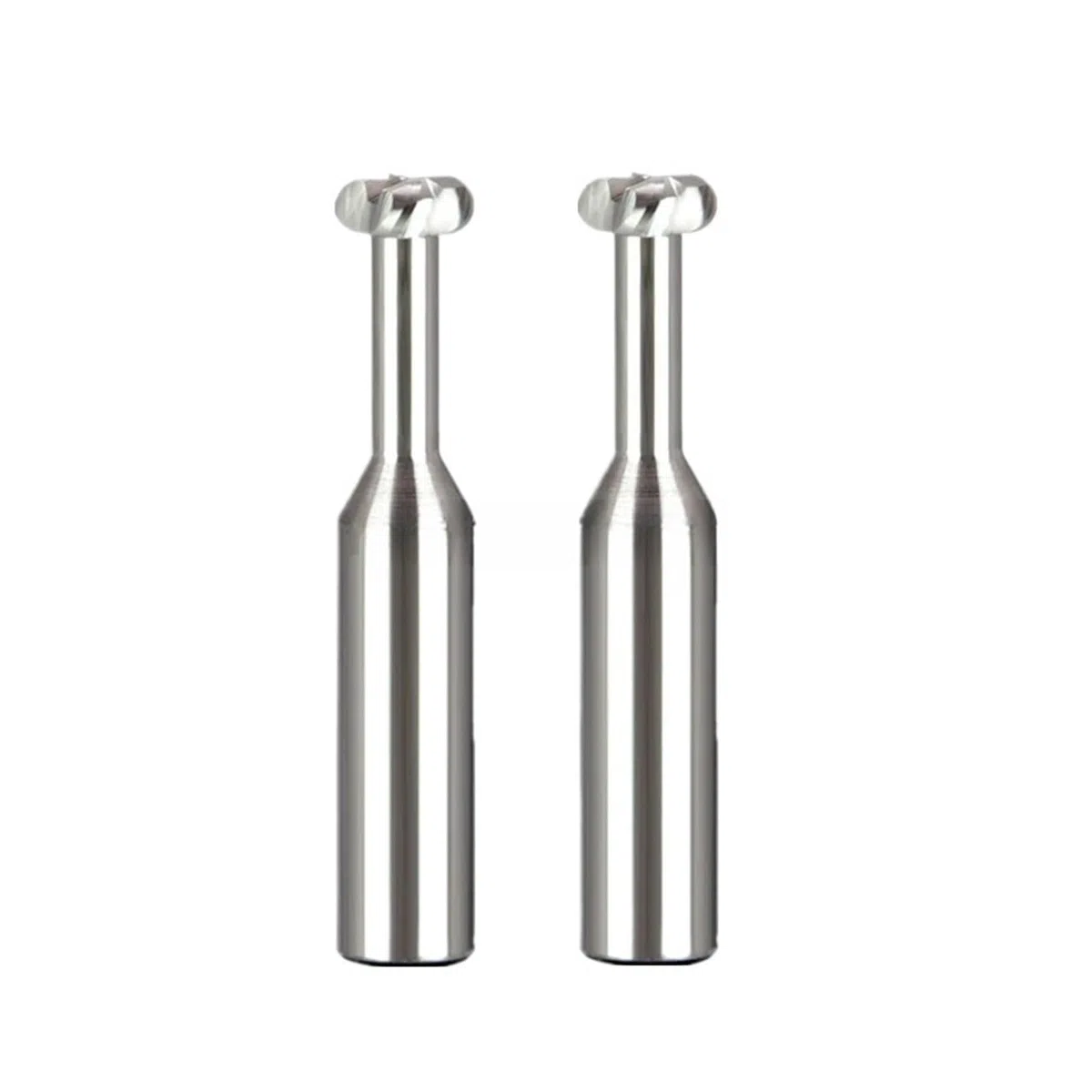 T-Nut-Fräswerkzeuge R0.5/0.75/1/2/3 T-Nutenfräser, Radius-Eckfräser, T-Typ, for die Bearbeitung von Aluminiumnuten, Hartmetallwerkzeug, D3 mm - D20 mm(D8xR1x2Hx60L)