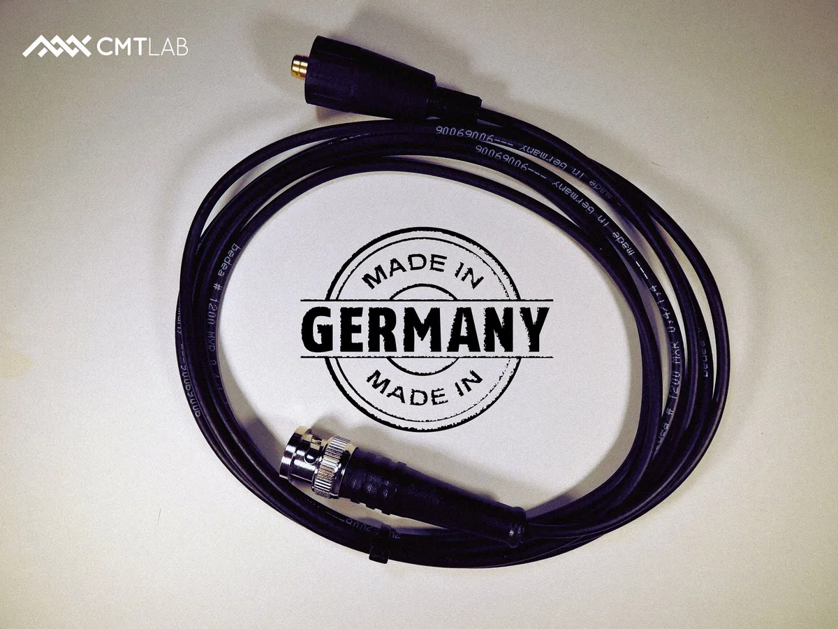 pH/Redox Messkabel, Elektrodenstecker (S7) / BNC Stecker, 2m, Industriequalität, Made in Germany