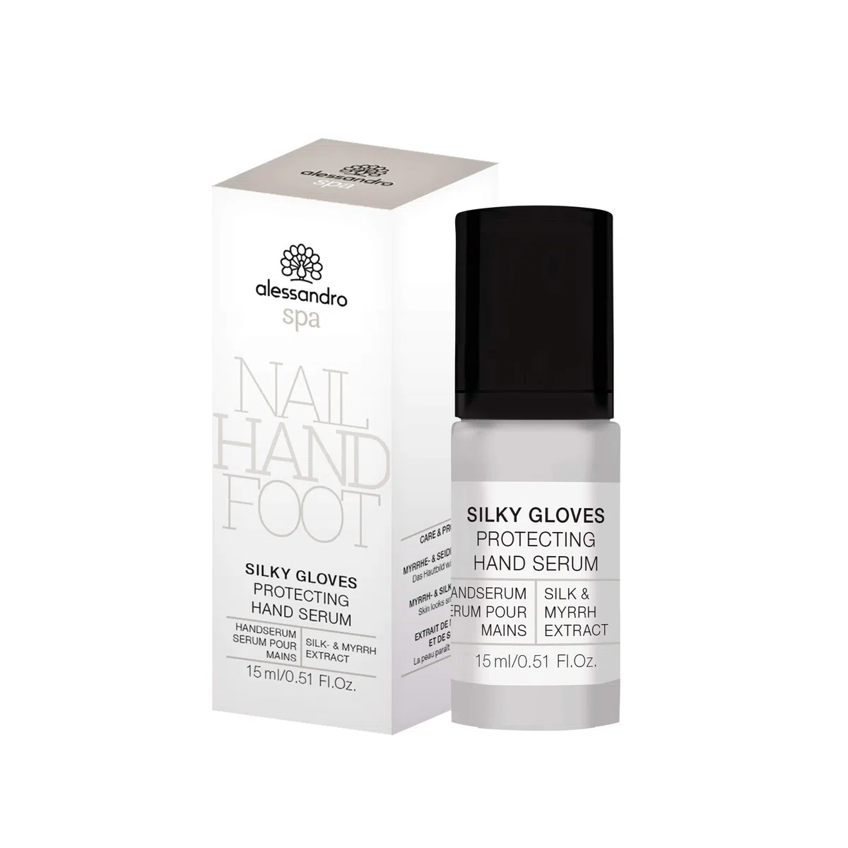 alessandro Spa Silky Gloves Protecting Handserum - Zur Versiegelung der Hände, 15 ml (Packung mit 2)