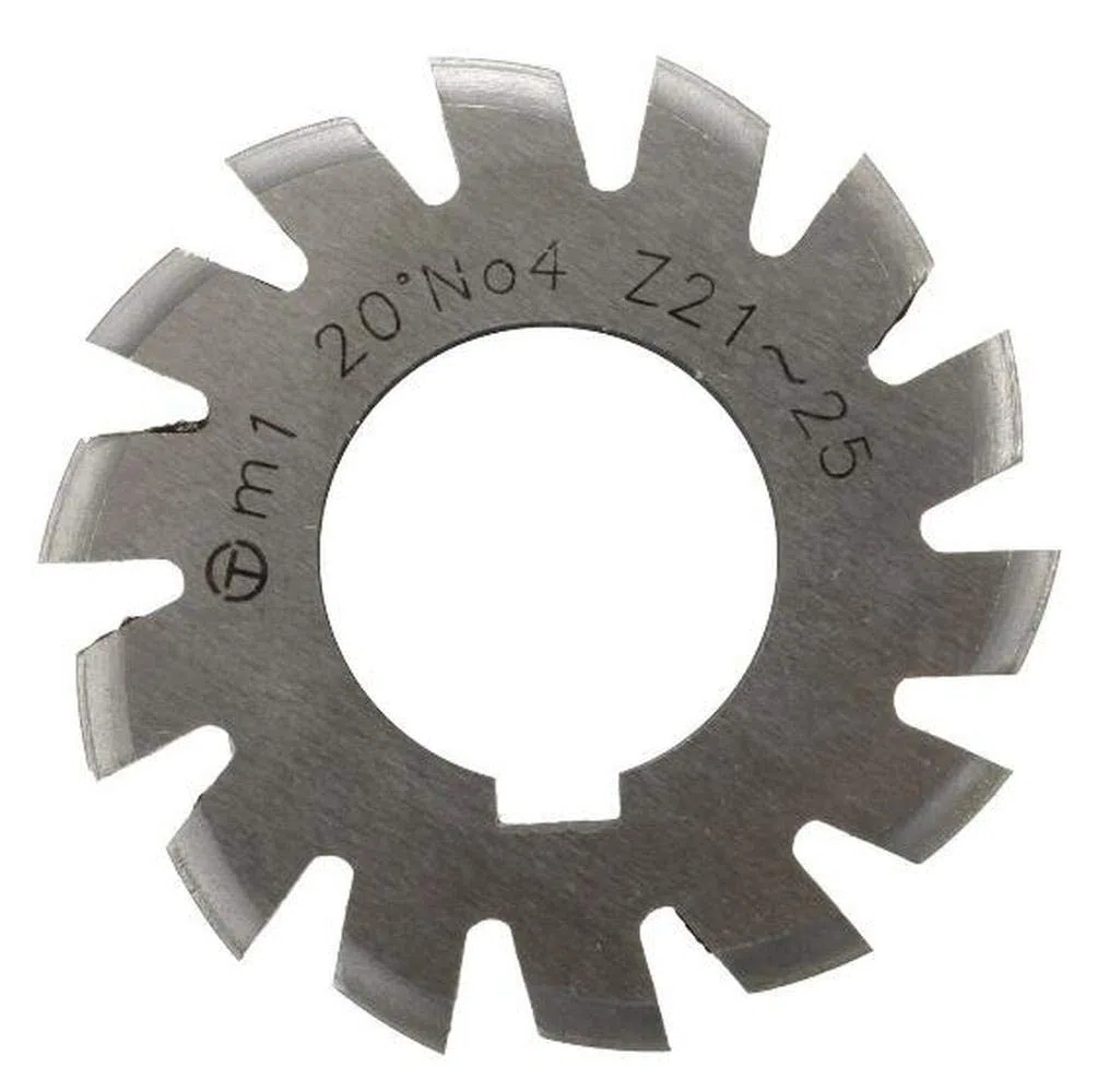 1PCS Modul 1 PA20 Bohrung 22 Mm # 1-8 HSS Involute Zahnradfräser Zahnradfräser (#6)