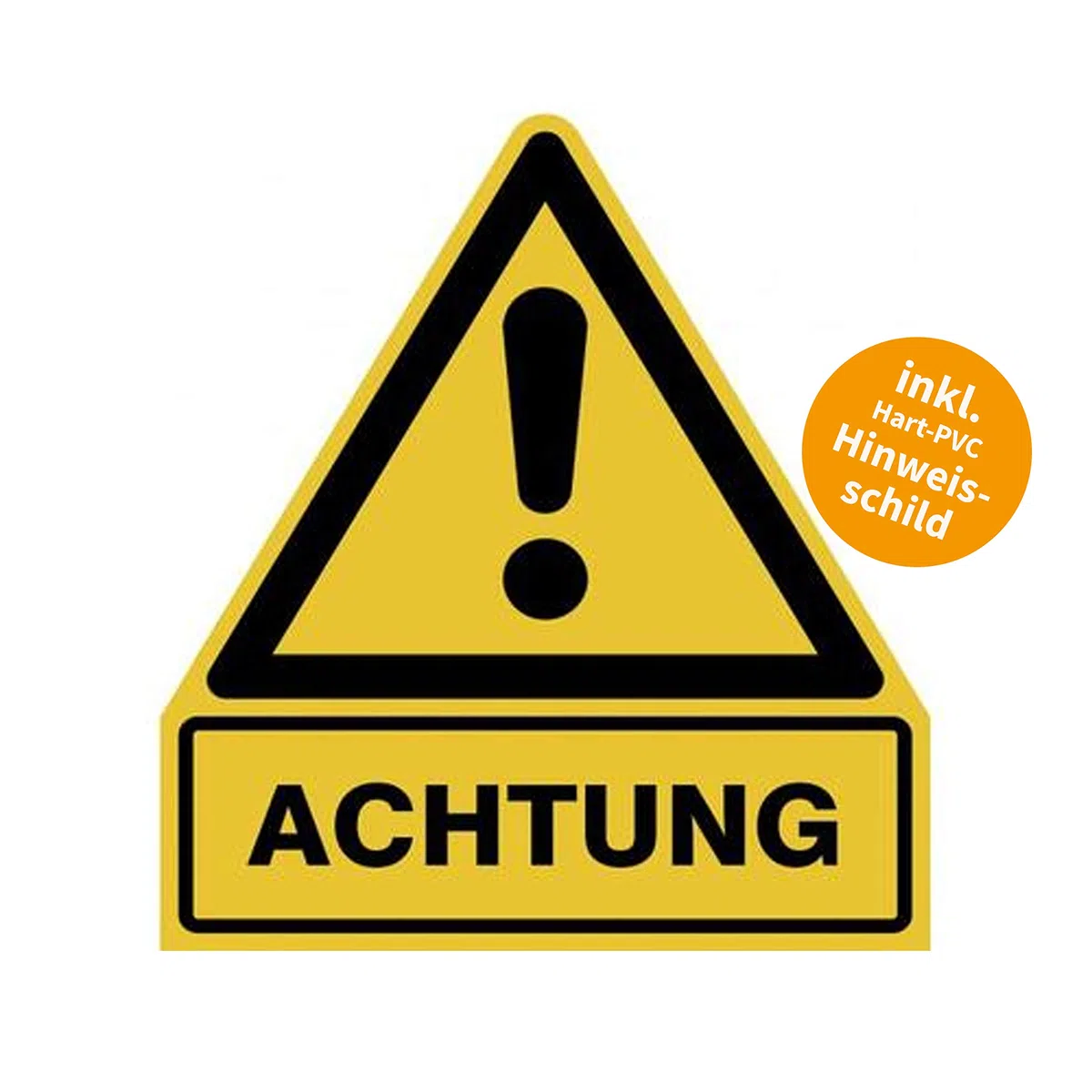 Rohrschutzprofil Typ R30 - gelb/schwarz - selbstklebend - Länge: 1,0 m
