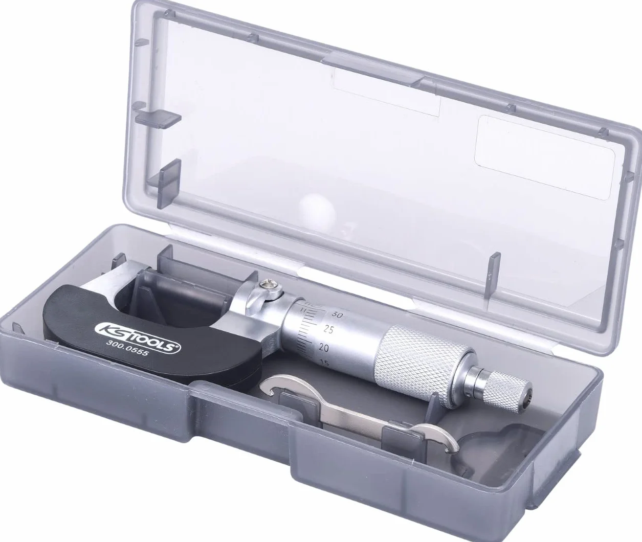 KS Tools 300.0555 Bügelmessschraube, 0-25mm