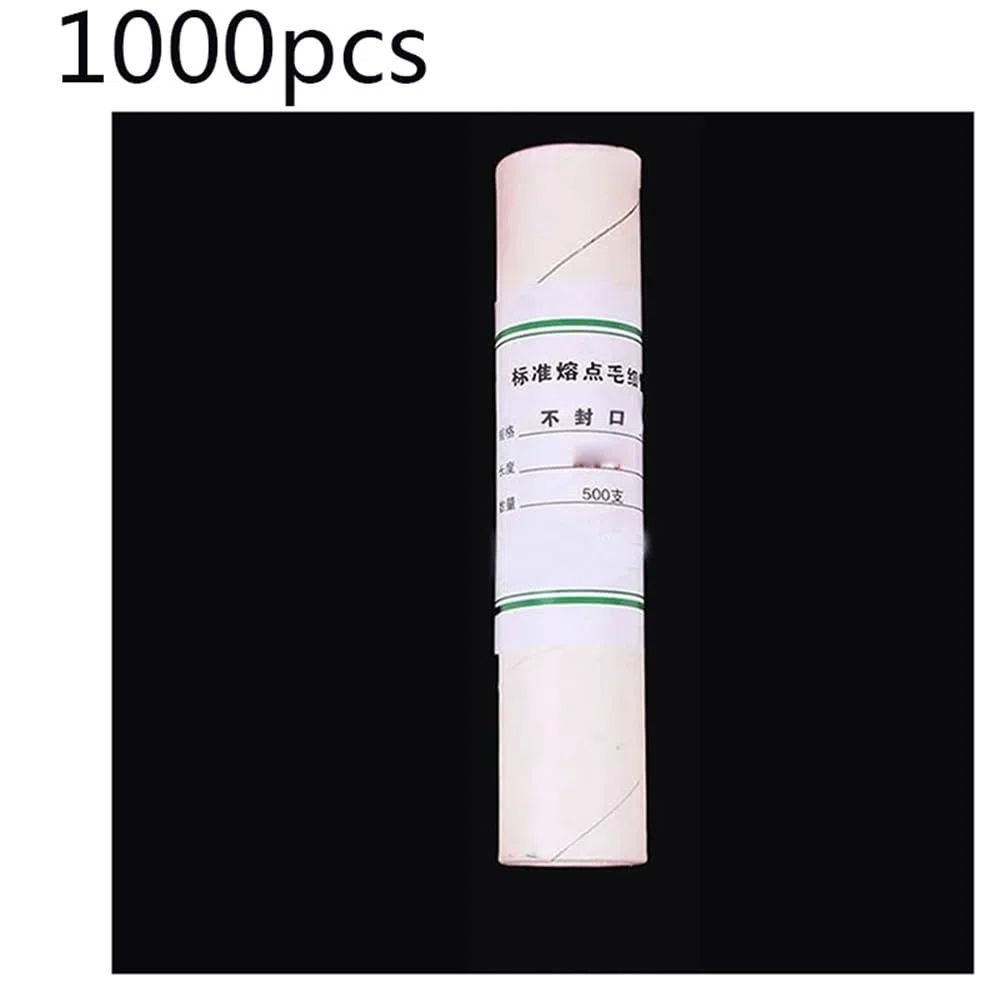 Laborgeräte und -ausrüstung 1000 teile/schachtel DIA 0,1mm-0,5mm Glas Punkt Kapillare Spotting Länge 100mm Oder 200mm Beide Offenen Enden(0.3mmx200mm)
