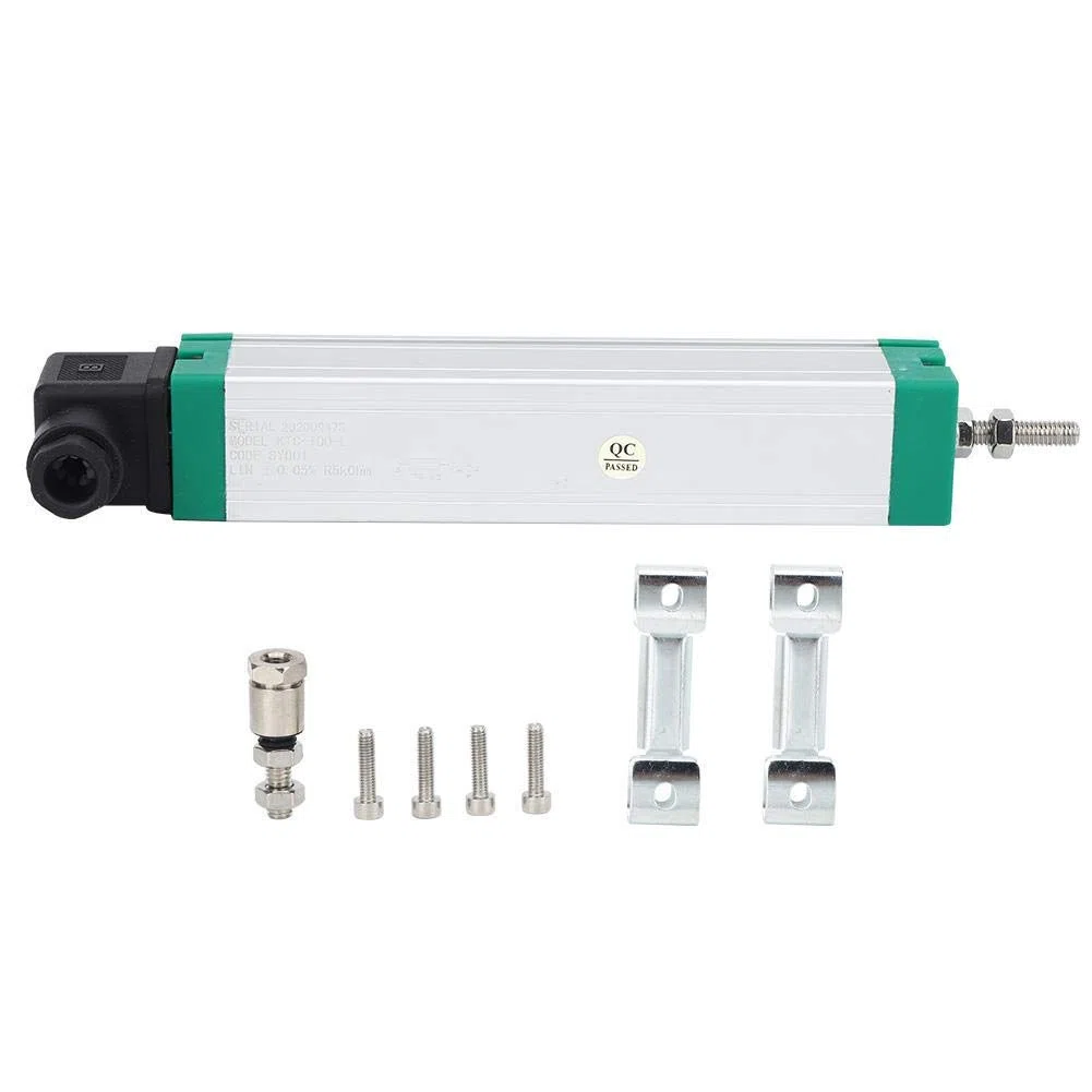 Elektronischer Lineal-Zugstangen-Verschiebungssensor Für Spritzguss IP67 Linearer Positionssensor Aus Edelstahl Für Drehmaschinen (KTC-100)