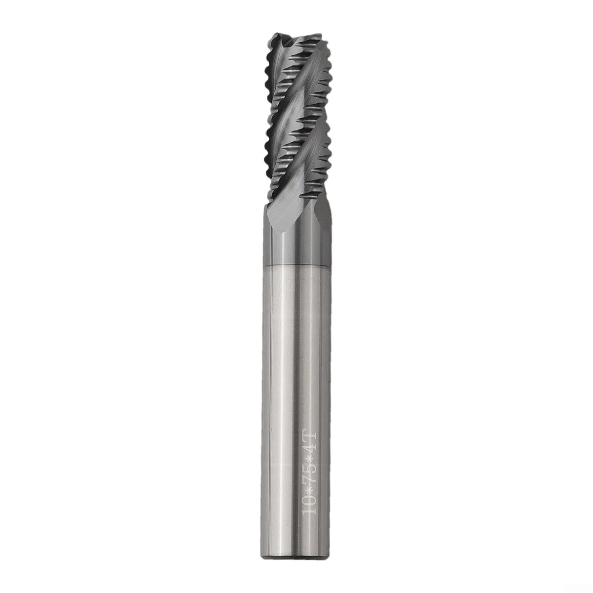 AlTiN beschichteter Vollhartmetall-Schruppfräser, 4 Zähne Design für effektiven Materialabtrag in der Fertigung (10mm)