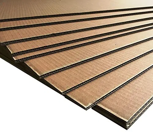 10 Bögen aus Wellpappe, Dicke 5 mm, 80 x 120 cm, doppelwellig, Verpackungsmaterial Füllmaterial Paletten oder Kreationen