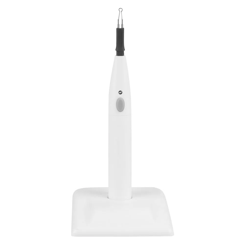 Akozon Guttapercha Cutter Guttapercha Punkte Cutter, Wireless Cordless Zahn Gum Gutta Percha Cutter Heizung mit 4 Stück Fieber Nadel(EU-Stecker)