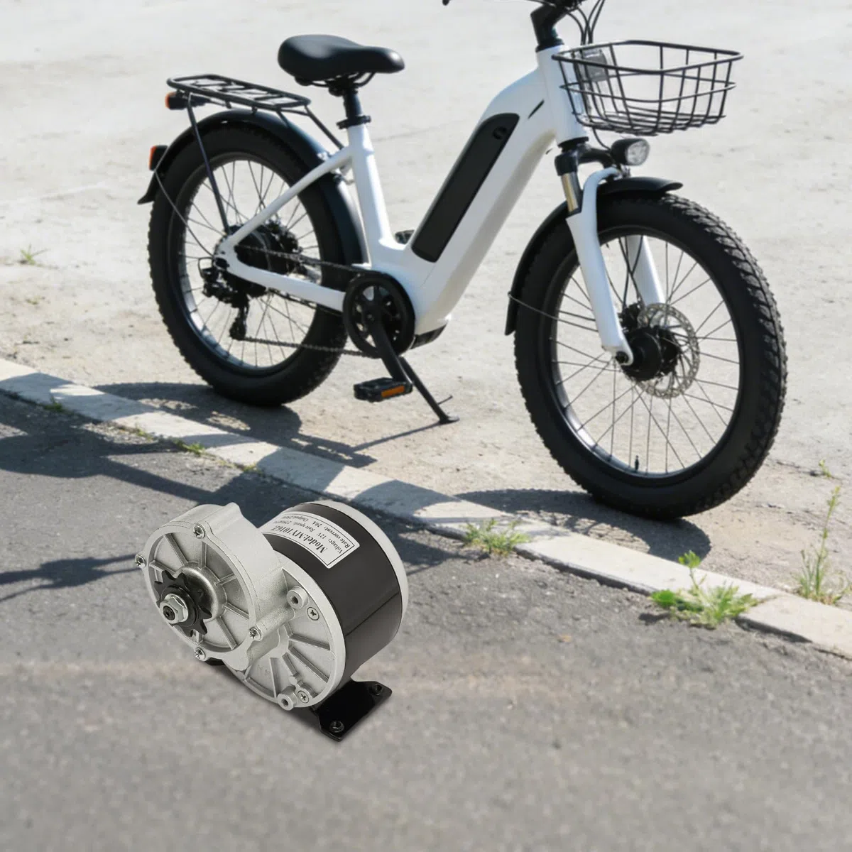12V 250W DC-Bürsten Getriebemotor, Untersetzungs Elektromotor mit großem Drehmoment, 2750RPM für E‑Bike Elektrofahrrad Roller Pocket Bike Modifikation