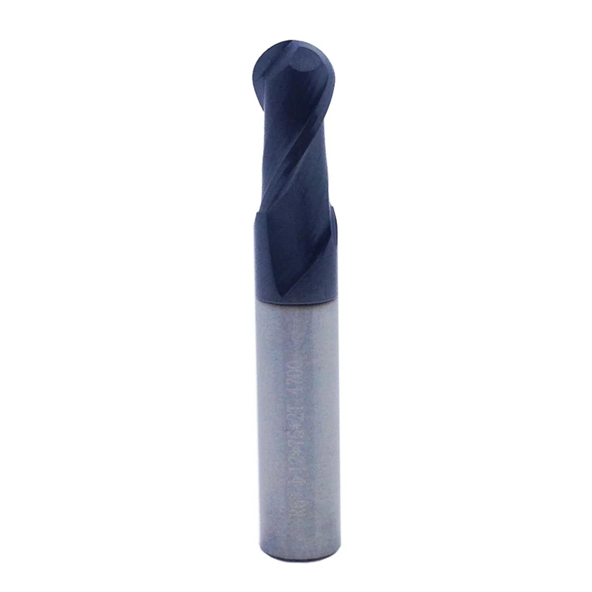 1pc R6 * 75 * 12D Echt HRC45 2 Flöten Hartmetall Legierung Ball Nase Ende Mühle Fräser CNC Router Bit