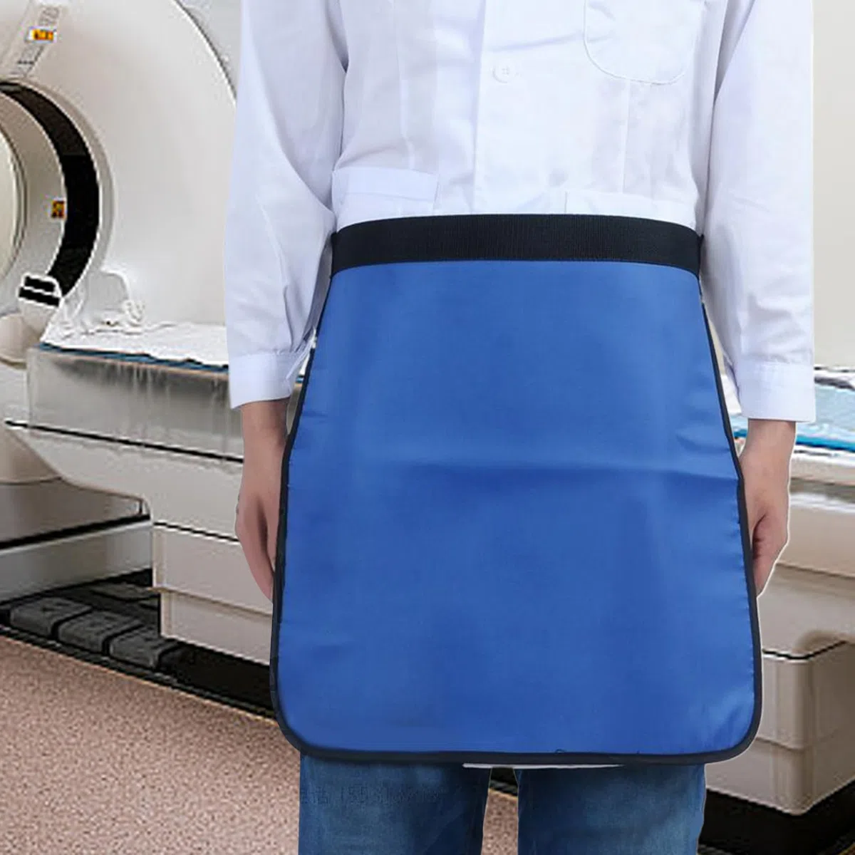 Röntgenschutz-Blei-Schürze, 0,5 mmpb Blei halbschürze, 17,72 x 17,72 Zoll Sicherheitssicherheit wasserdichte Schürzen für Xray-Techniker