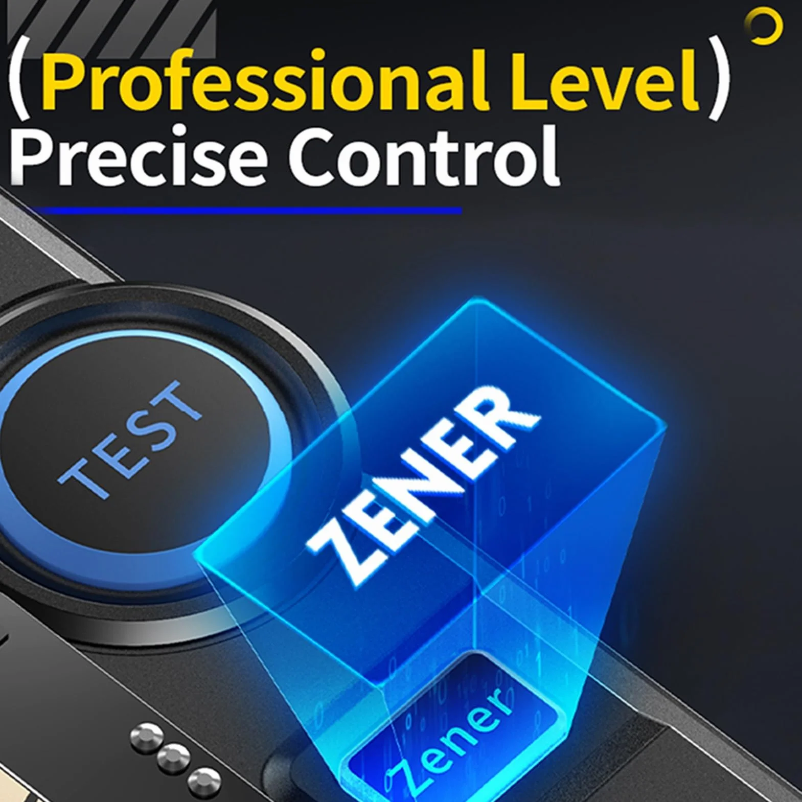 Jadeshay Transistor Tester, LCR-P1 Meter Multifunktionaler Transistor Kondensator Tester SMD Elektronikkomponententester für Kapazitäts-, Widerstands- und Transistortester Bauteiltester