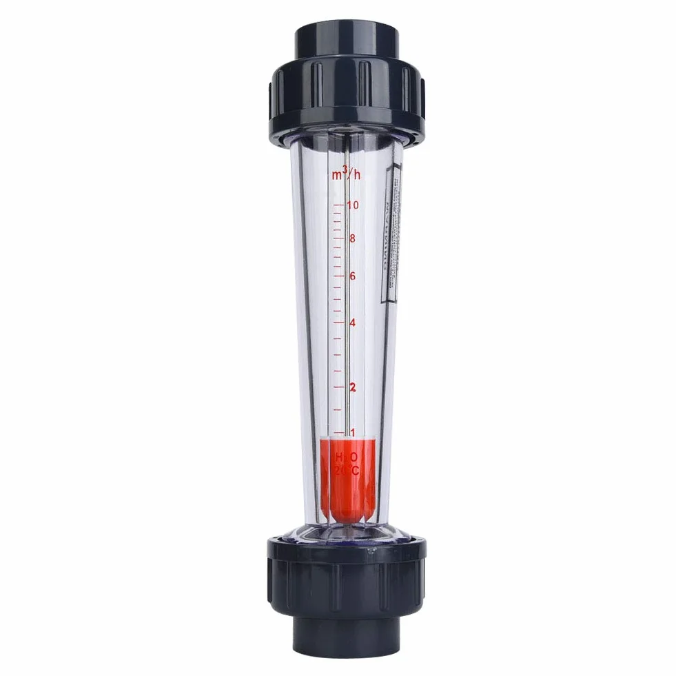 Flüssigkeitsdurchflussmesser 1-10 m³/h Hochpräziser ABS-Rohrdurchflussmesser Innendurchmesser 40 mm