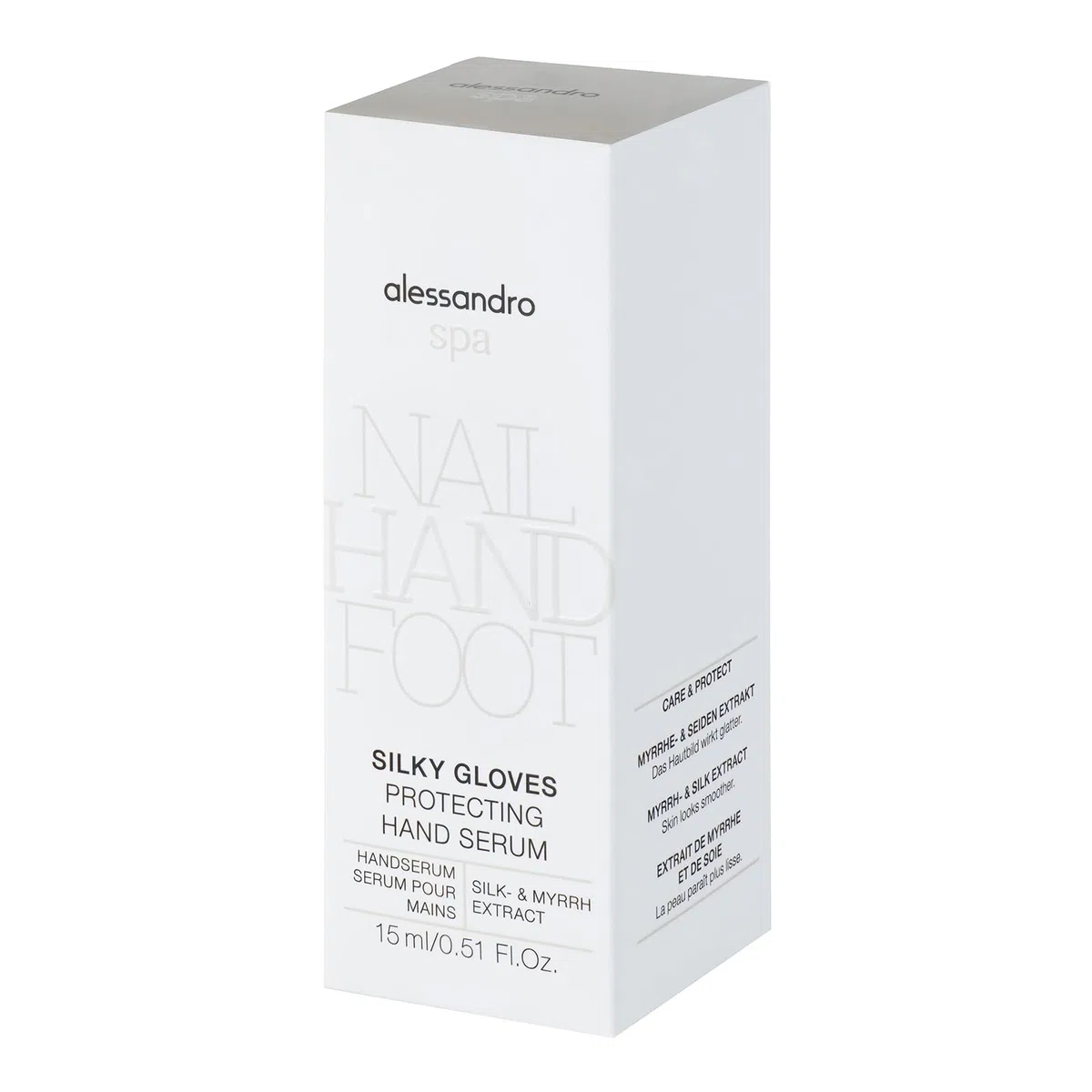 alessandro Spa Silky Gloves Protecting Handserum - Zur Versiegelung der Hände, 15 ml (Packung mit 2)