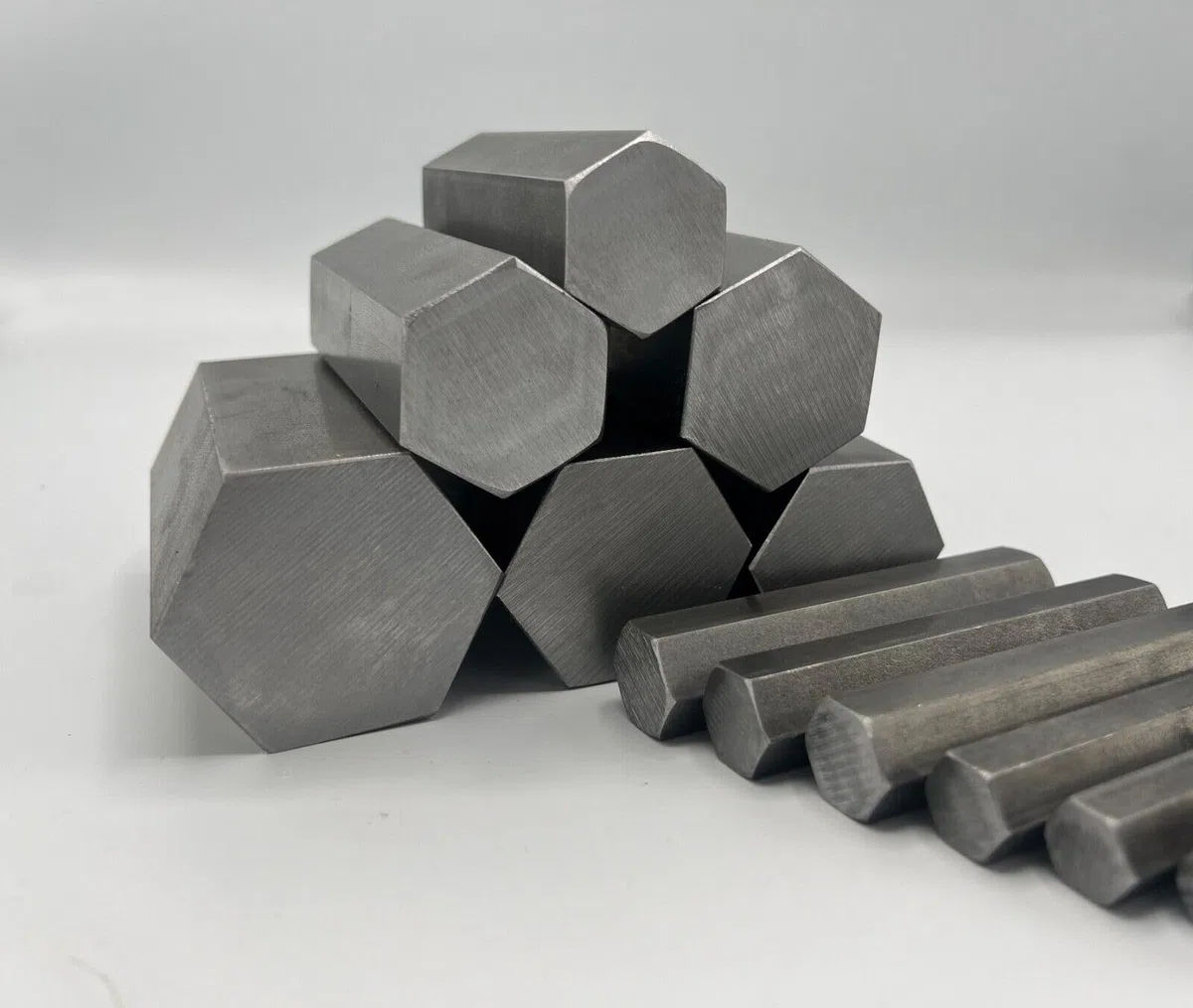Wulkow Sechskantstahl, SW13 bis SW60, Länge wählbar, Stahlstange | Sechskant, SW13 bis SW60, Stab, Maschinenbau, Schlosser, Metallbau, Industrie, blank, Stahlzuschnitt, Länge nach Maß