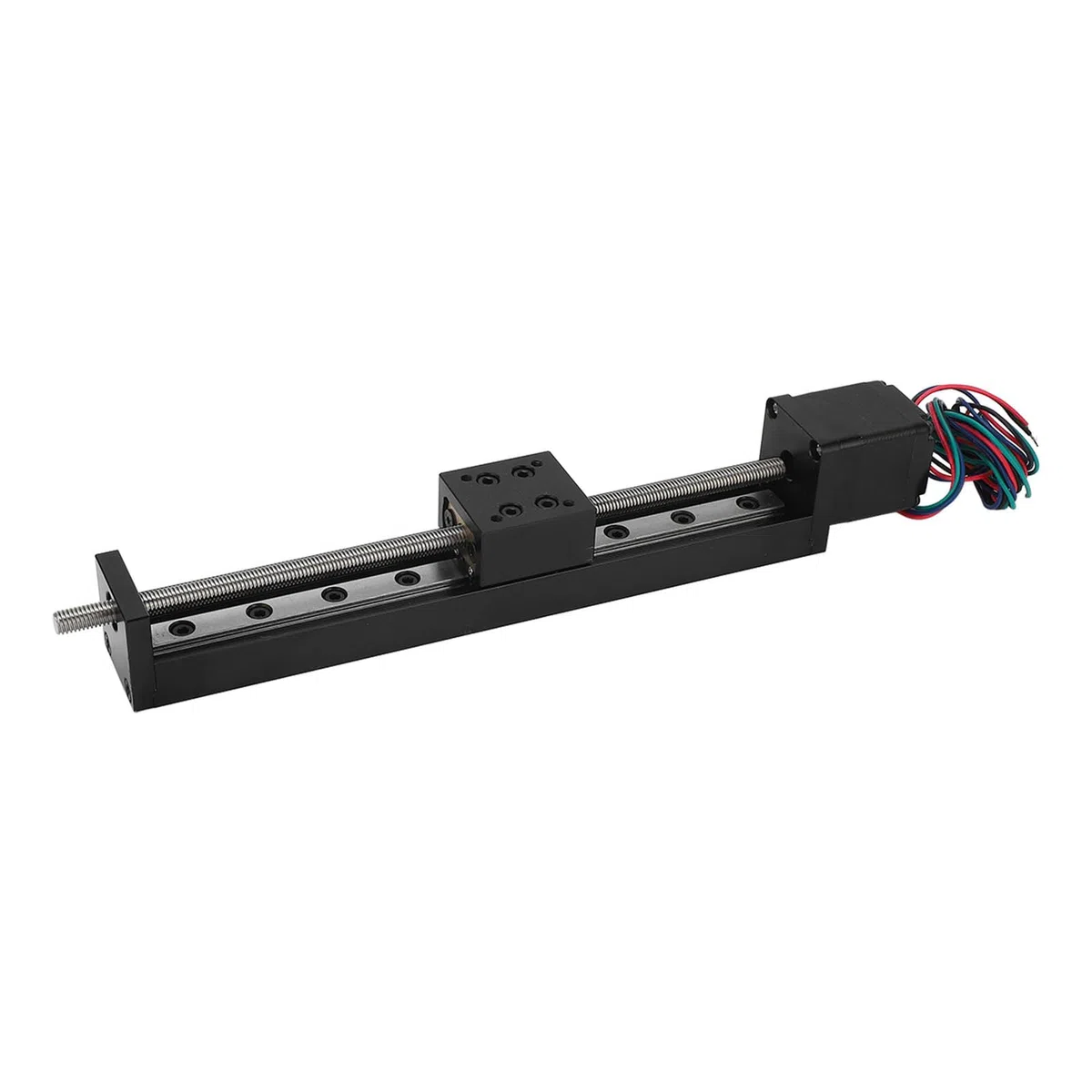 Linearer Schiebetisch, 150mm Lineartisch Aktuator T förmige Schraube Einzelschienen Linearbewegungstisch für X Y Z Achsen