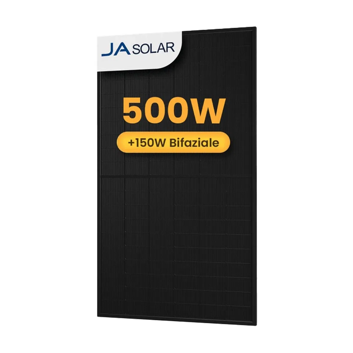 JA Solar 500W N-Typ Bifazial Glas-Glas Solarmodul full black Solar panel 22,6% Effizienz 36 pcs