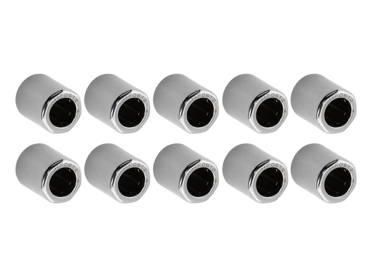 HF0612 6x10x12 mm Nadellager Freilauflager Hülsenfreilauf 10 Stück Rollenlager Rücklaufsperre - rcbay