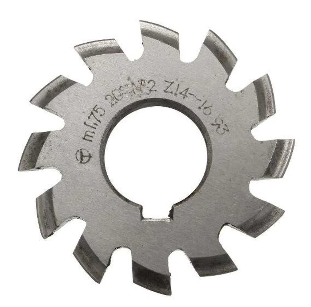 1PCS Modul 1.75 PA20 HSS # 1-8 Involute Zahnradfräser Innenbohrung 22mm (#4)