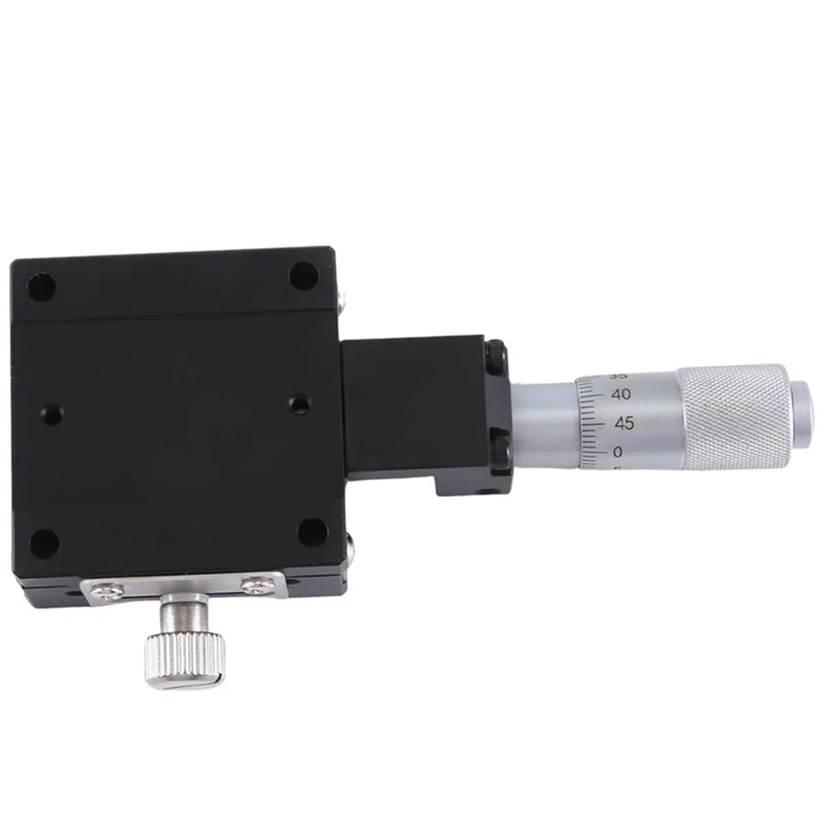 X-Achse 40 X 40 mm Knopf, Mikrometer, Gleittisch, Führungsschiene, Plattform, Manuelle Verschiebung, Schiebetisch, Einfache Installation (LGX40-C)