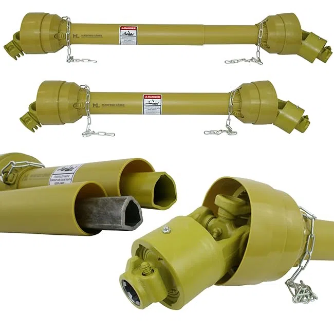ML Gelenkwelle 100-150cm Zapfwelle 100PS Freilauf 1450NM Traktor 1 3/8´´ 6Zähne