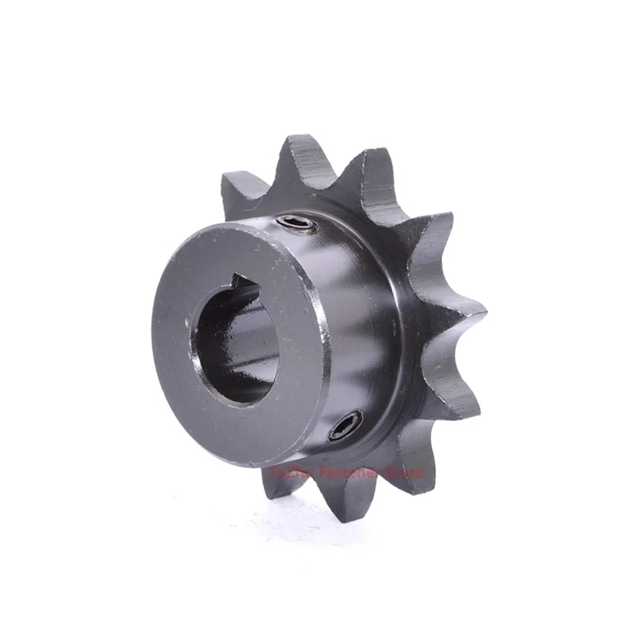 10/11 Zähne 08B Industrieantrieb Kettenrad Zahnrad Keilnut Bohrung 10-35mm 1St(25mm (keyway 8mm),10 Teeth)