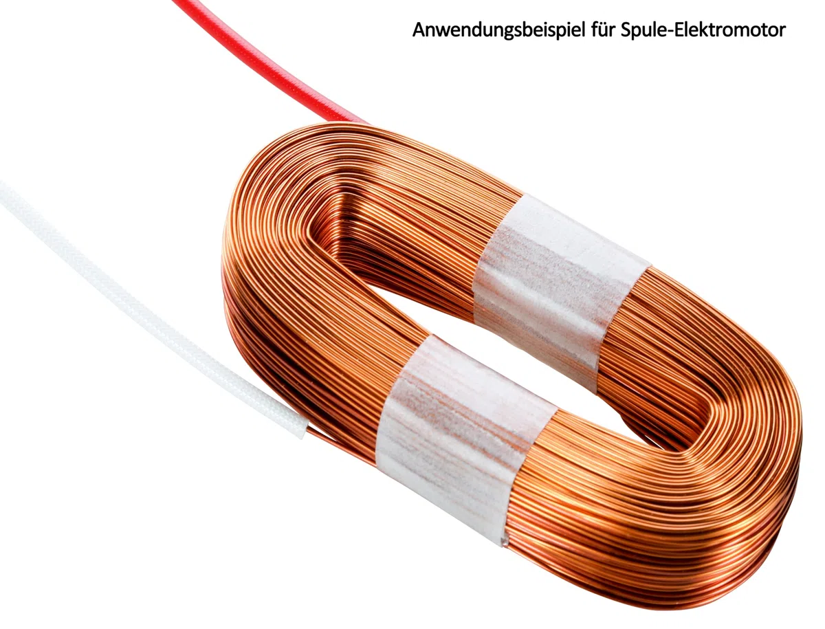 Kupferlackdraht W210 Ø 1,50 mm 1 kg, ca. 63m - CU Lackdraht Grad 2 CUL Kupferdraht Gewicht 1 Kilogramm Durchmesser 1,50 Millimeter Wickeldraht Kupfer Draht nach IEC 60317-13