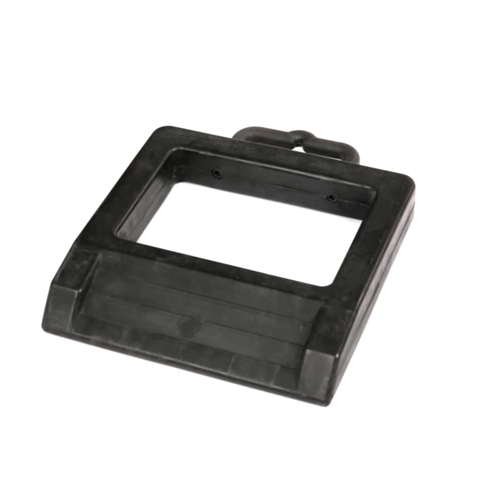 Pallit Hubwagen Stopper - Wegrollsicherung aus Gummi Hubwagensicherung für Palettenhubwagen Unterlegkeil mit Griff 295 x 290 mm